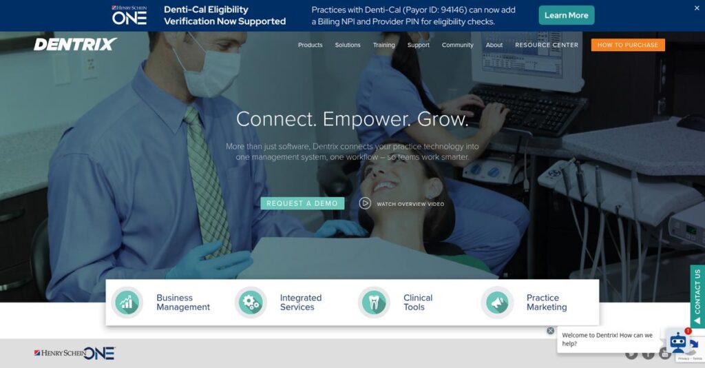 Dentrix Homepage