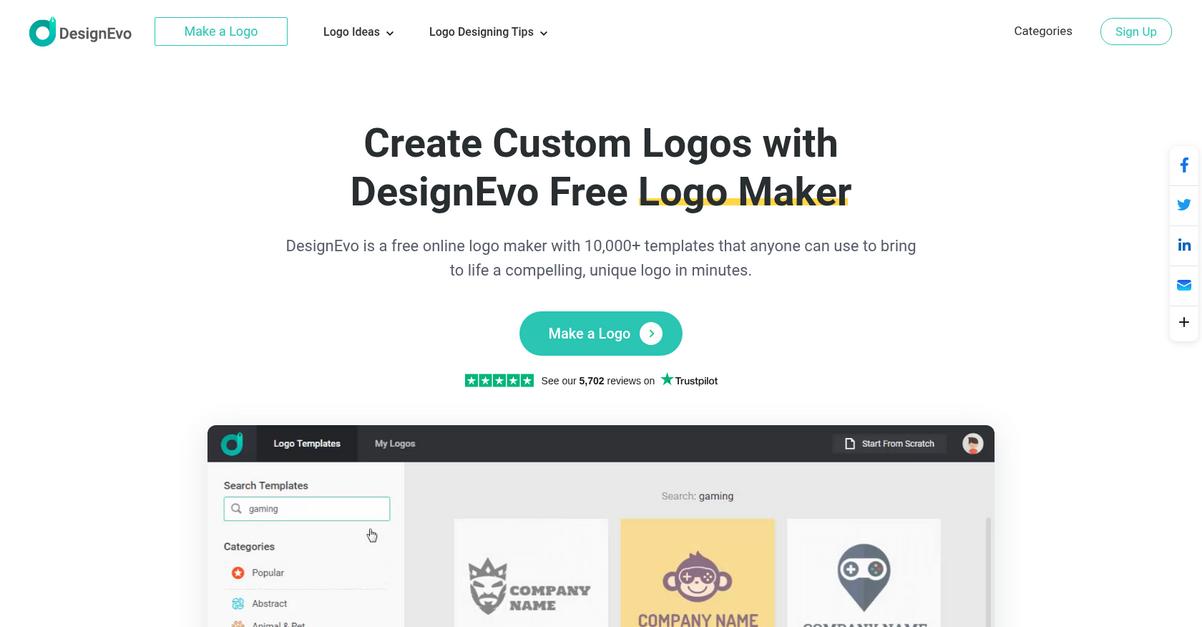 Design Evo Homepage