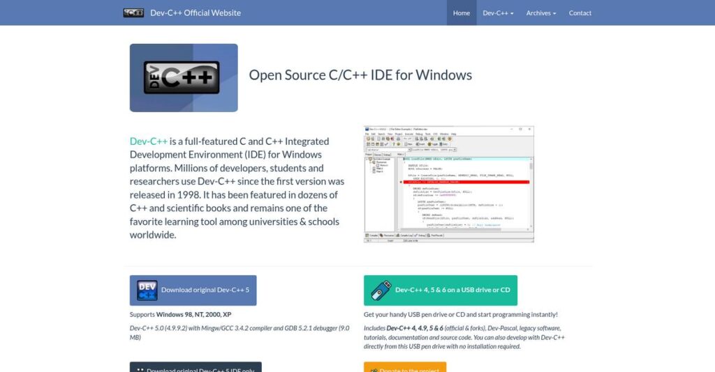 Dev C Homepage