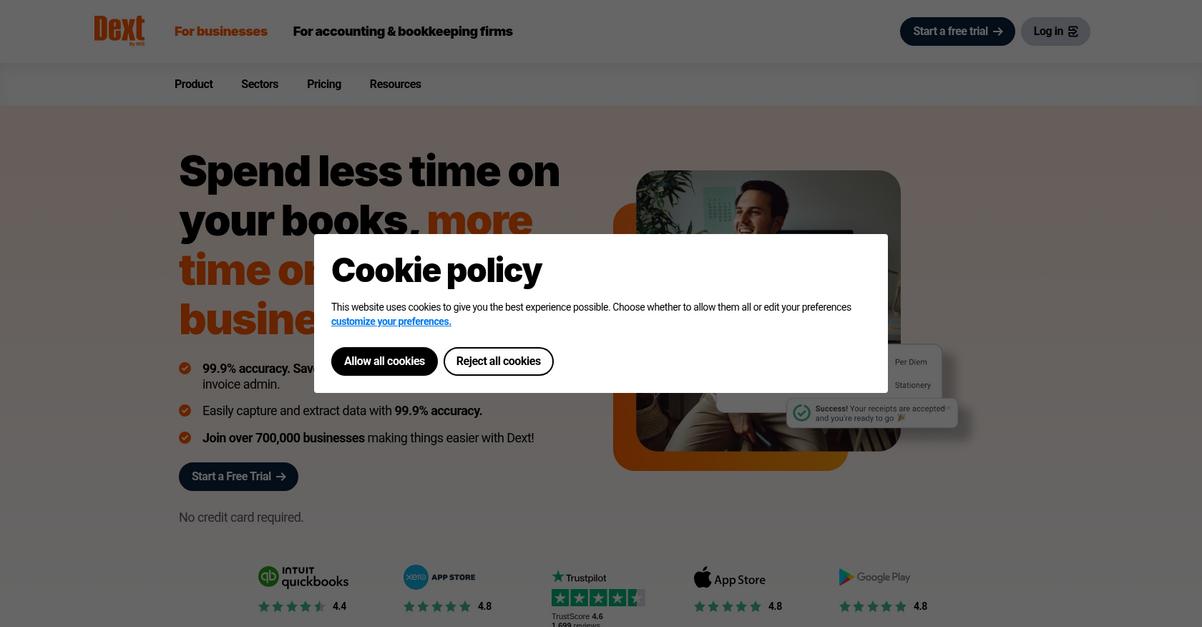 Dext Homepage