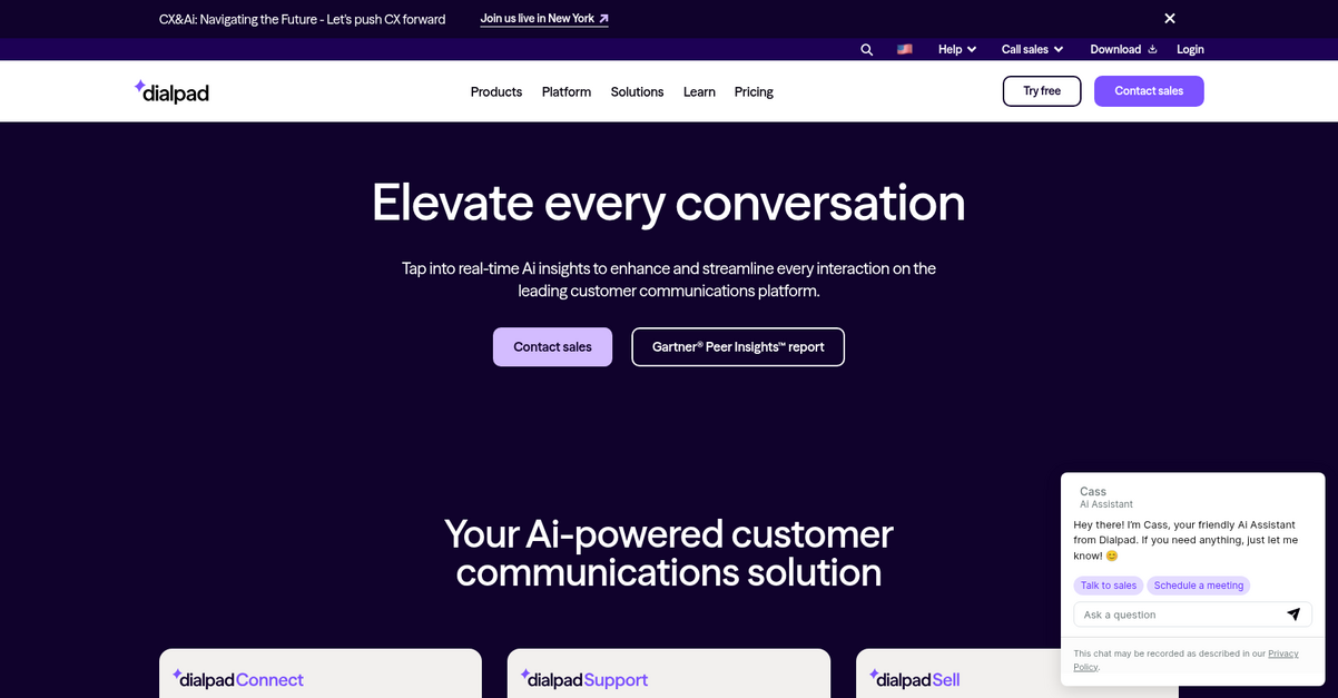 Dialpad Homepage