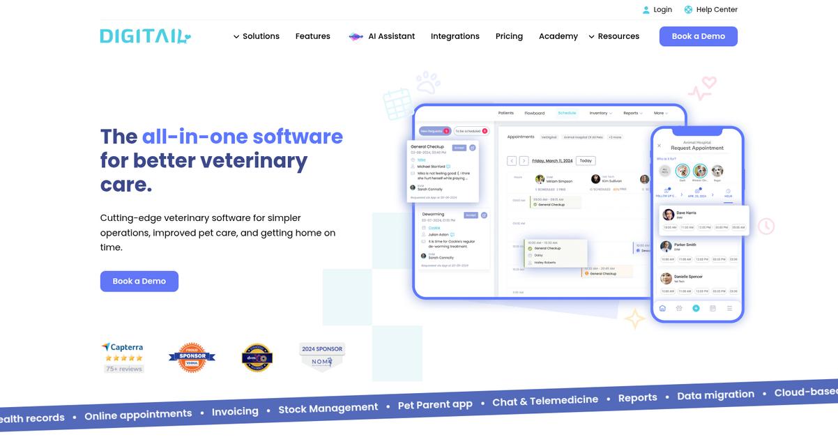 Digitail Homepage