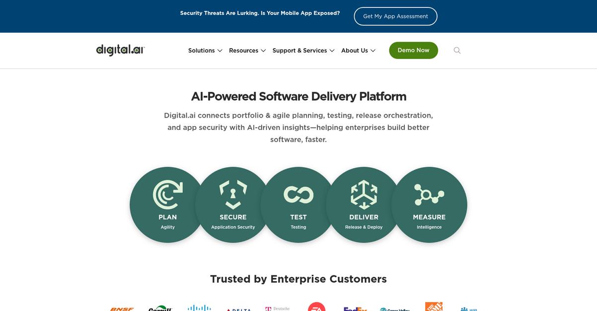 Digital.Ai Homepage