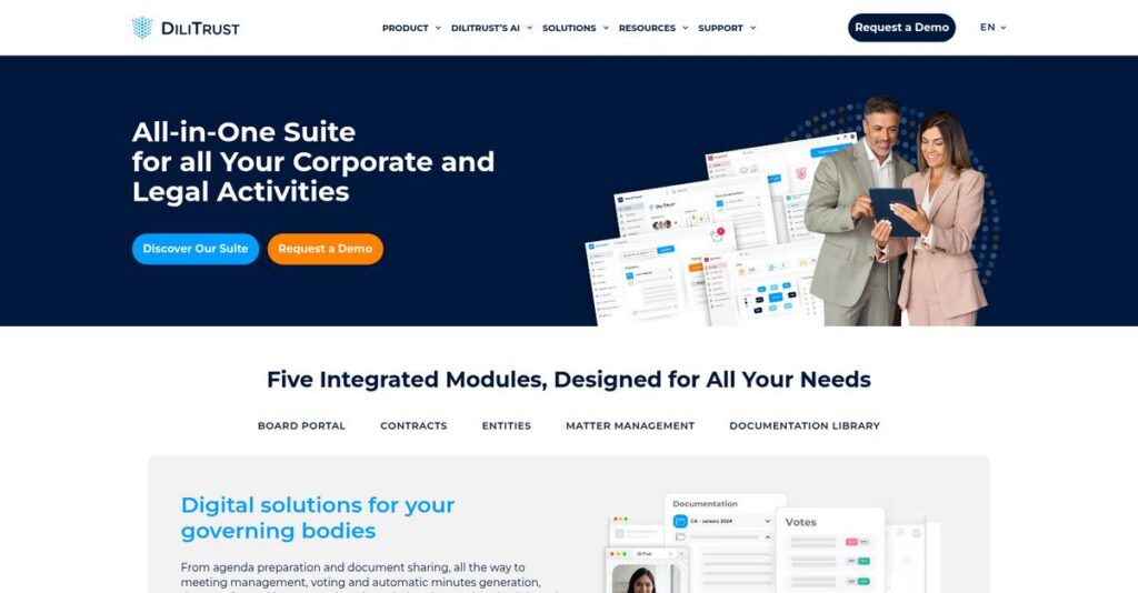 DiliTrust Homepage