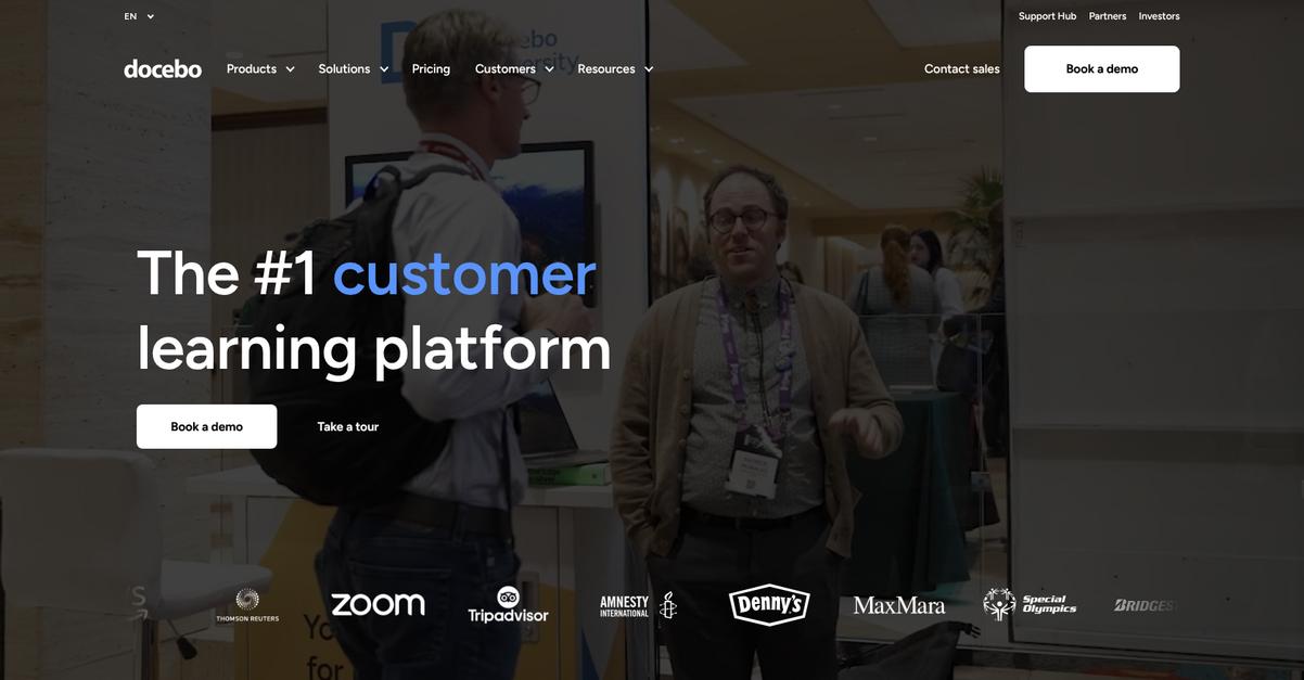 Docebo Homepage