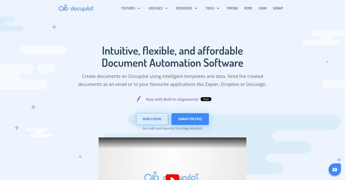 Docupilot Homepage