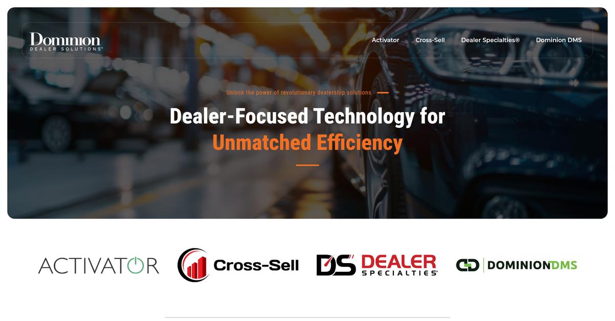 Dominion Dealer Solutions Homepage