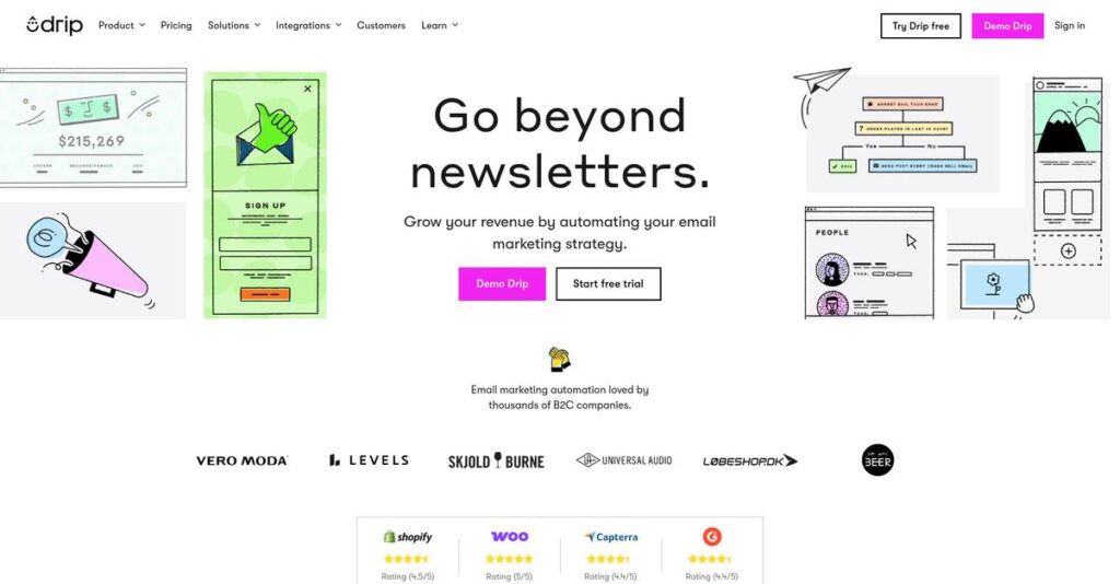Drip Homepage