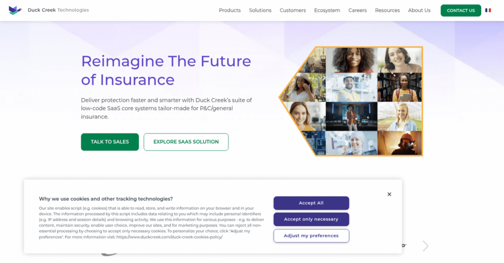 Duck Creek Technologies Homepage