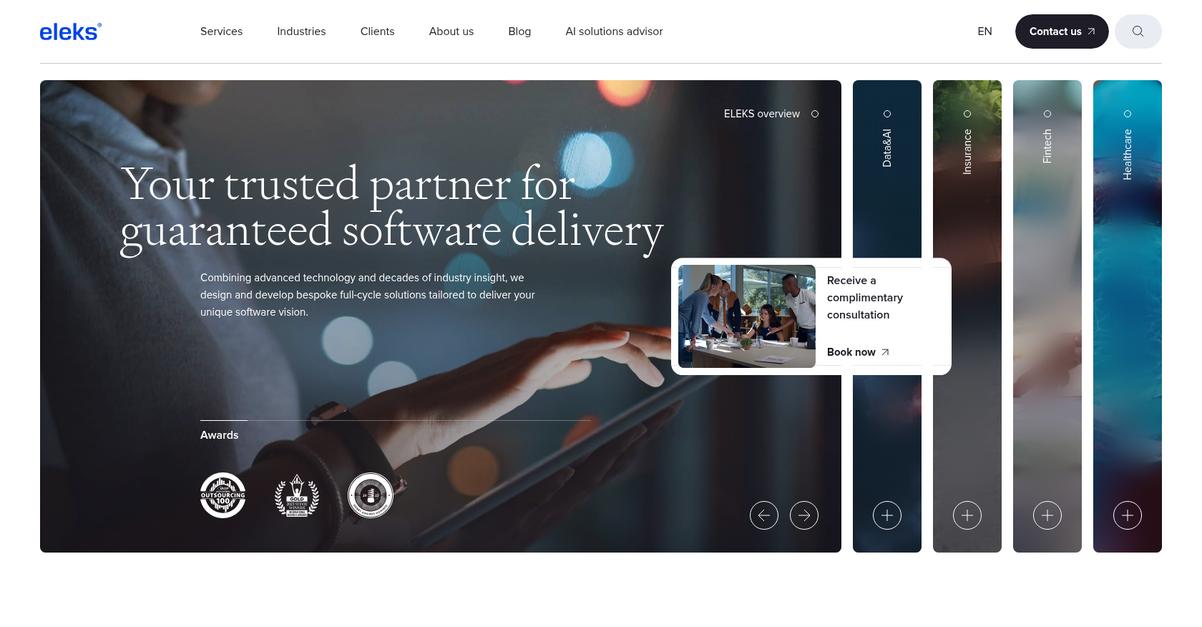 Eleks Homepage