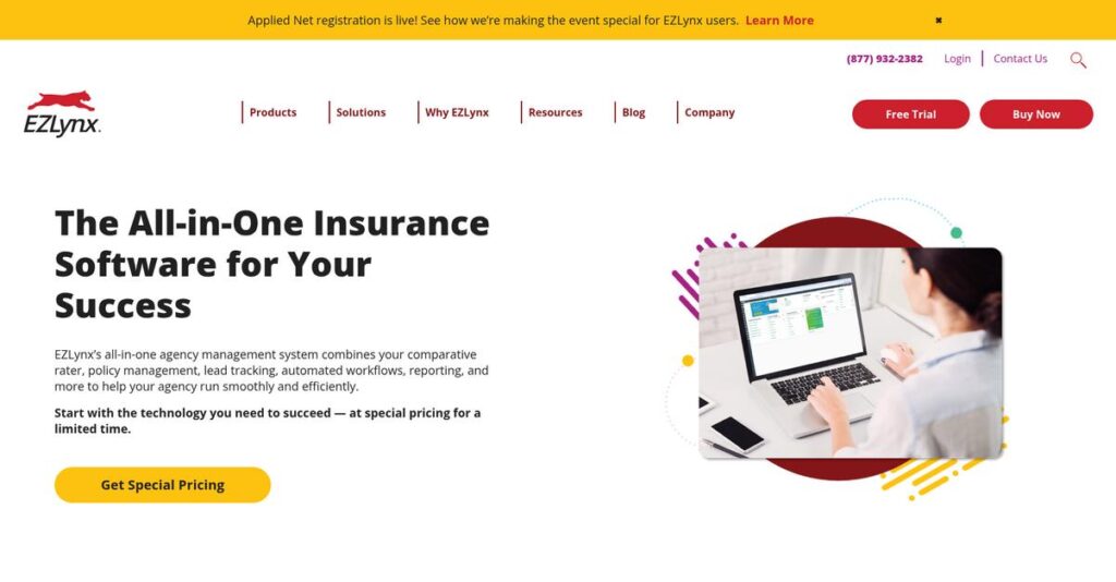 EZLynx Homepage