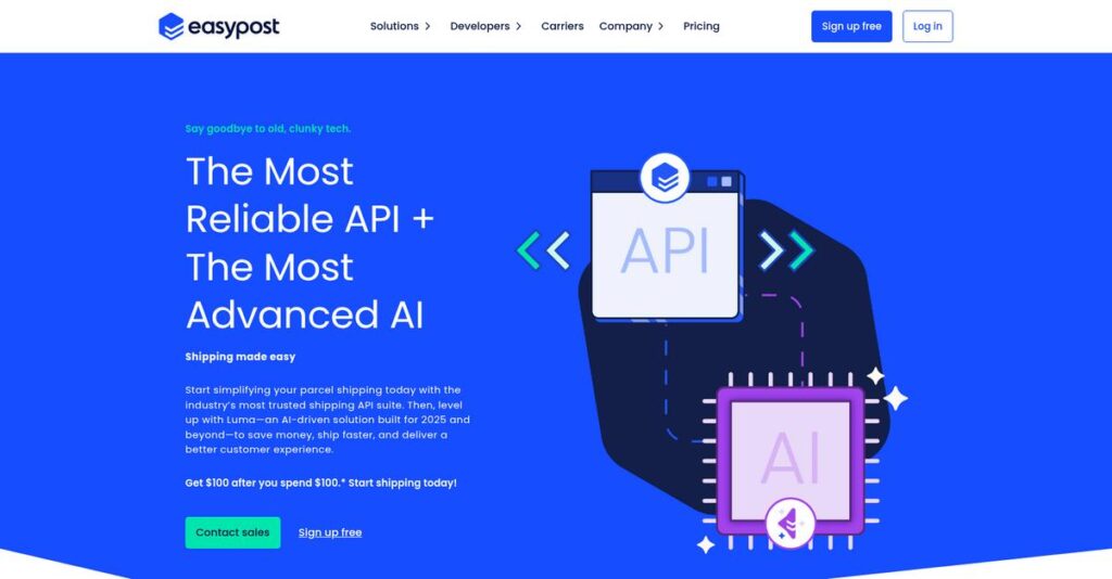 EasyPost Homepage