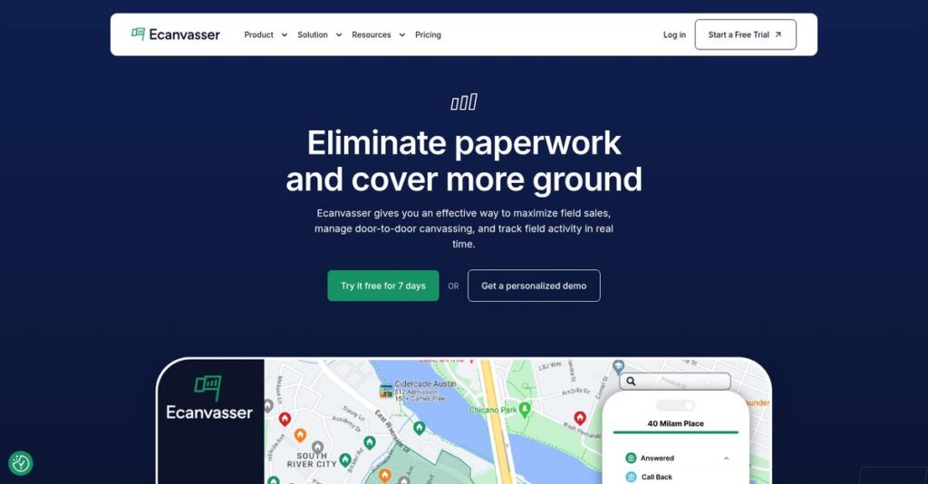 Ecanvasser Homepage