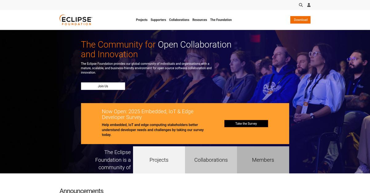 Eclipse Foundation Homepage
