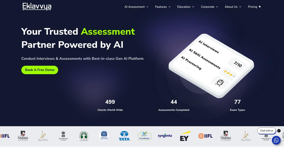 Eklavvya Homepage