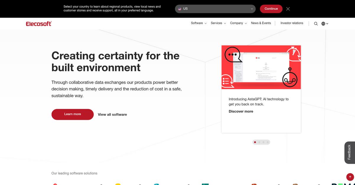 Elecosoft Homepage
