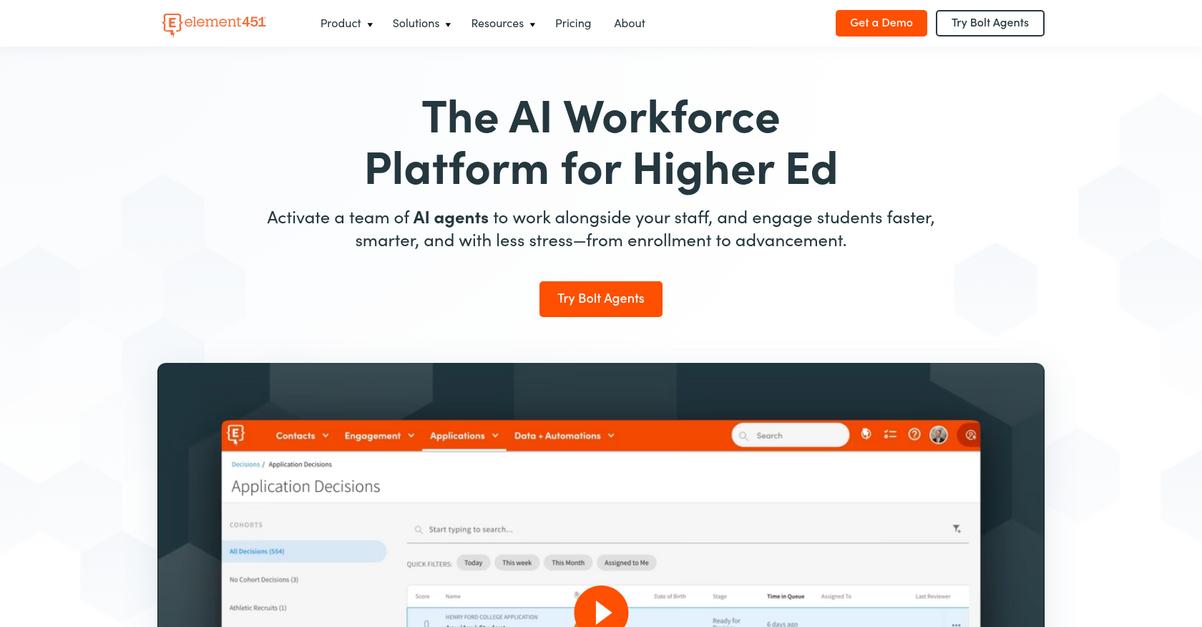 Element451 Homepage