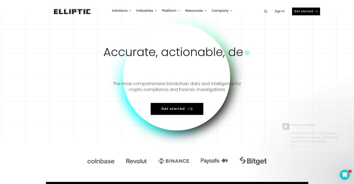 Elliptic Homepage