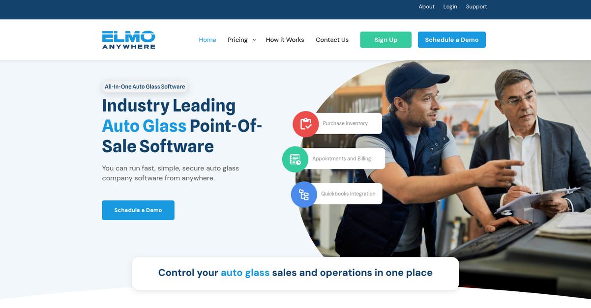 Elmo Anywhere Homepage
