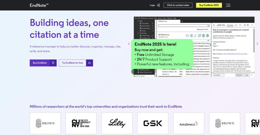 EndNote Homepage