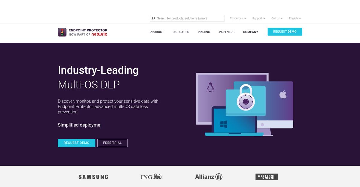 Endpoint Protector Homepage