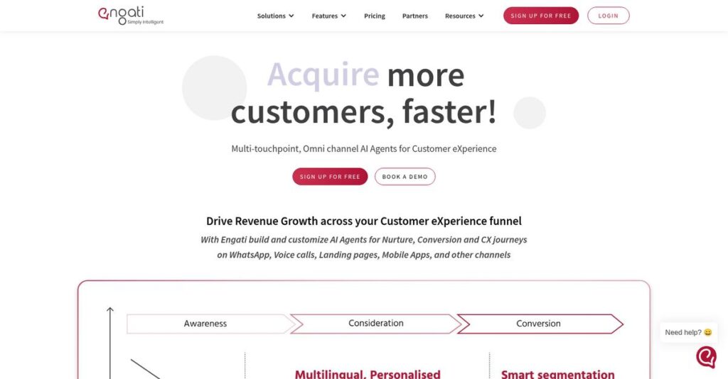 Engati Homepage