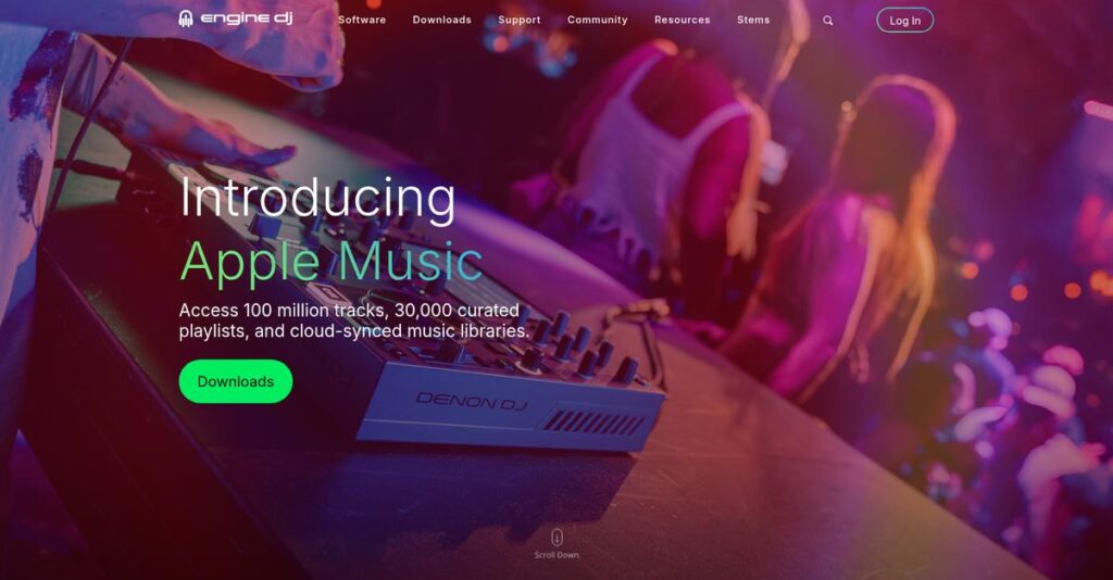 Engine DJ Homepage