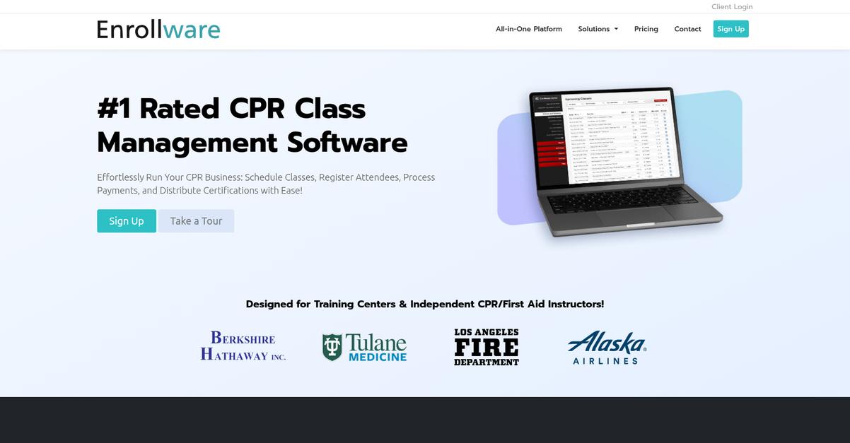 Enrollware Homepage