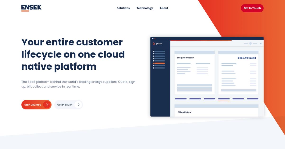 Ensek Homepage