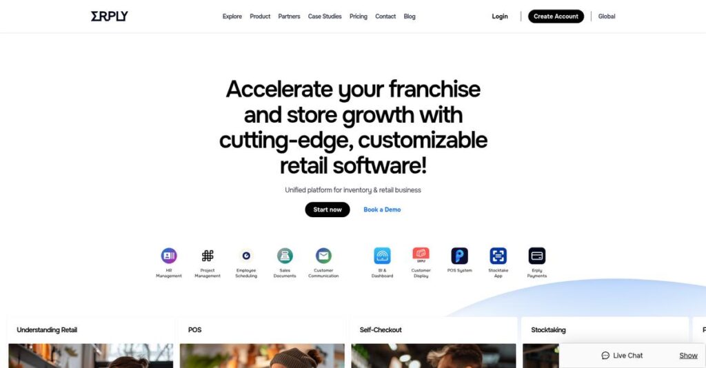 Erply Homepage