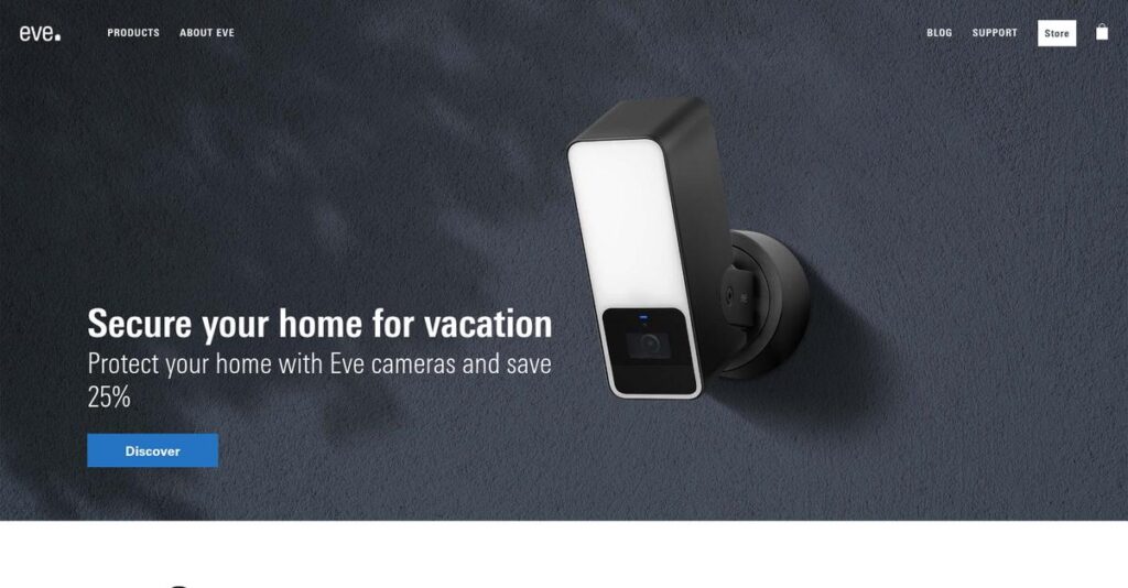 Eve Homepage