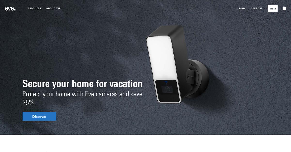 Eve Homepage
