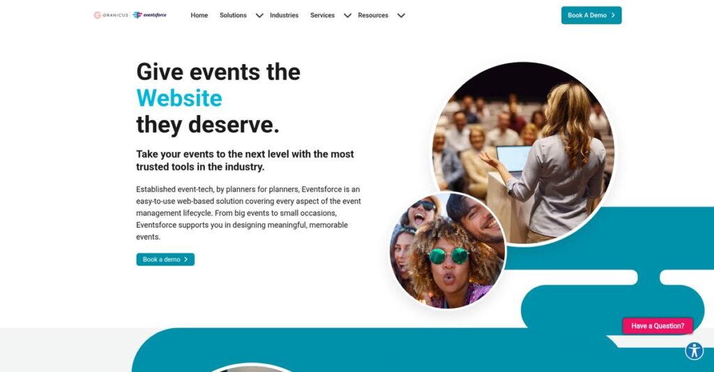 Eventsforce Homepage