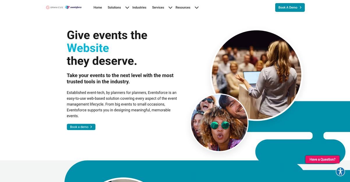 Eventsforce Homepage