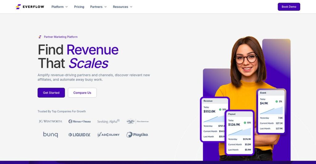 Everflow Homepage