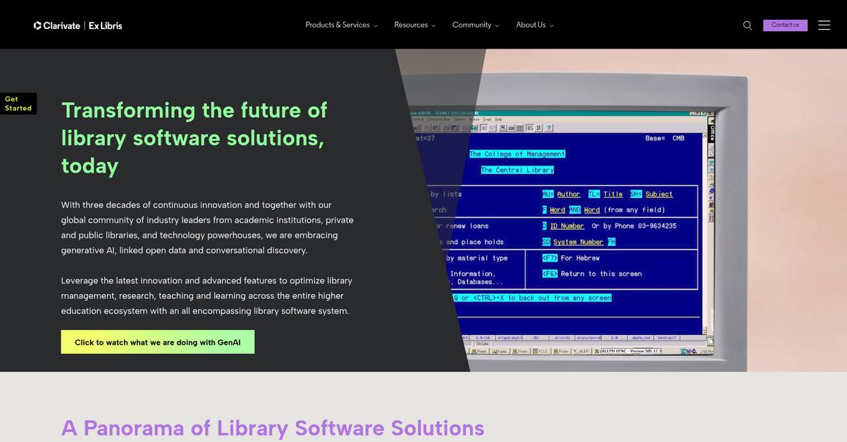 Ex Libris Homepage