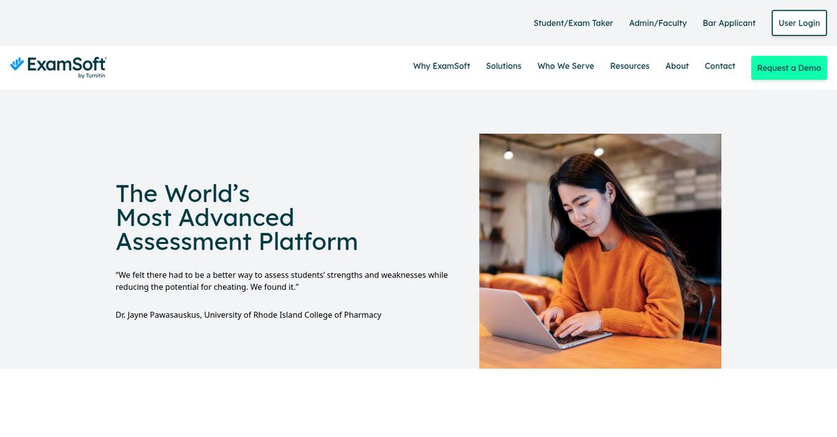 Exam Soft Homepage