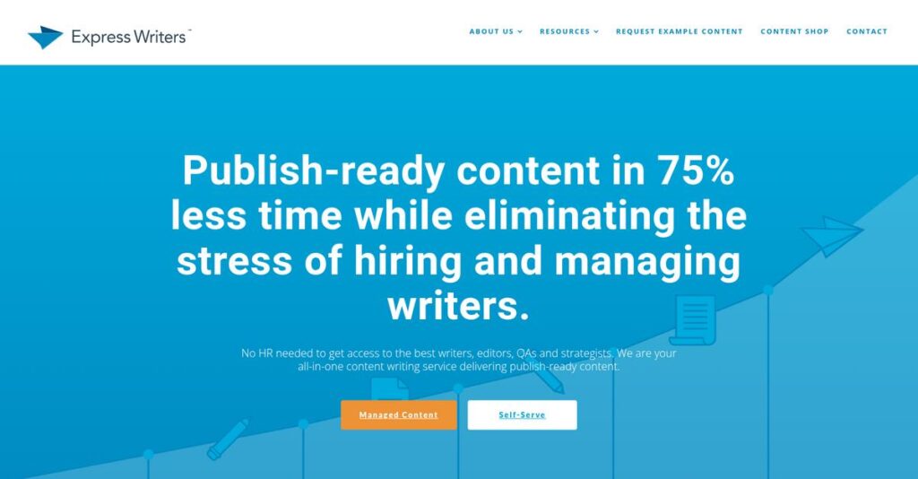 Express Writers Homepage