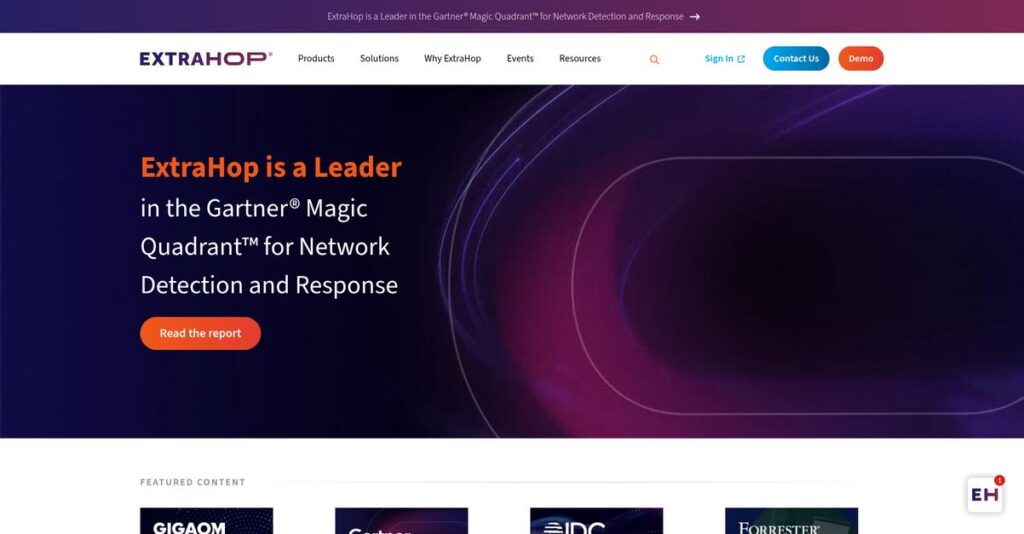 ExtraHop Homepage