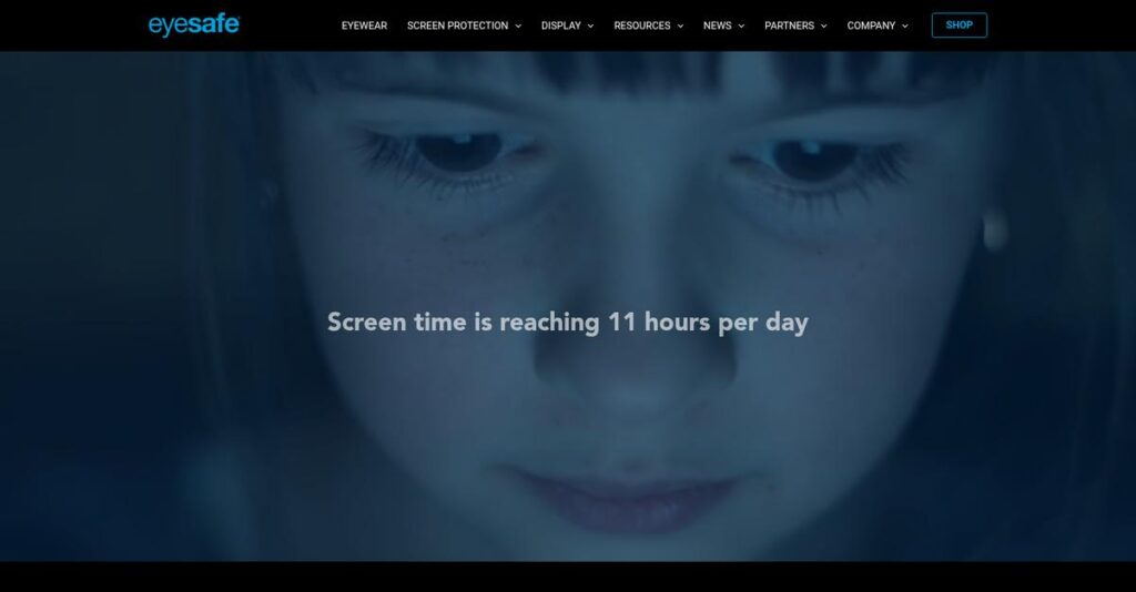 Eyesafe Homepage