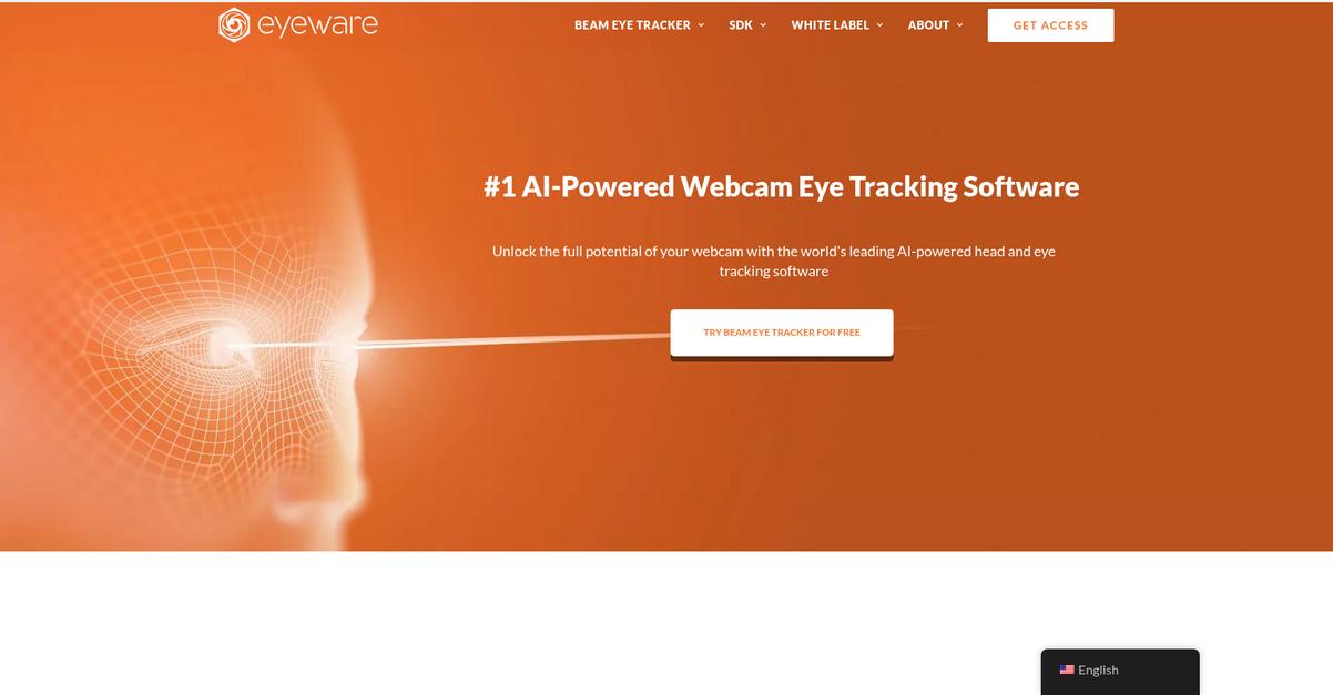 Eyeware Homepage