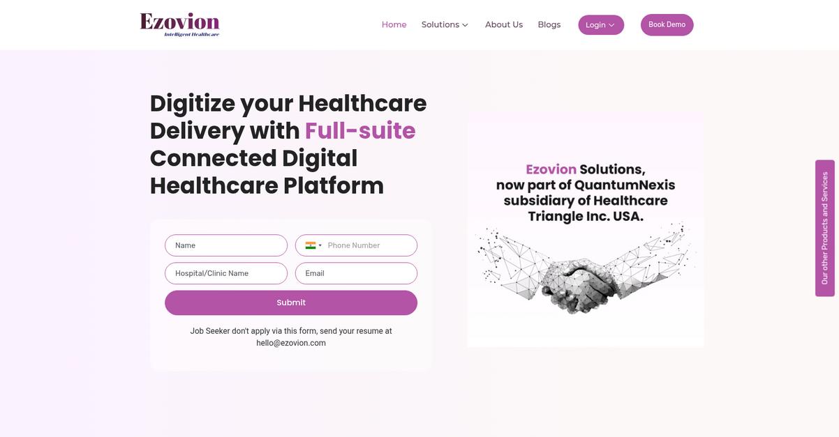 Ezovion Homepage