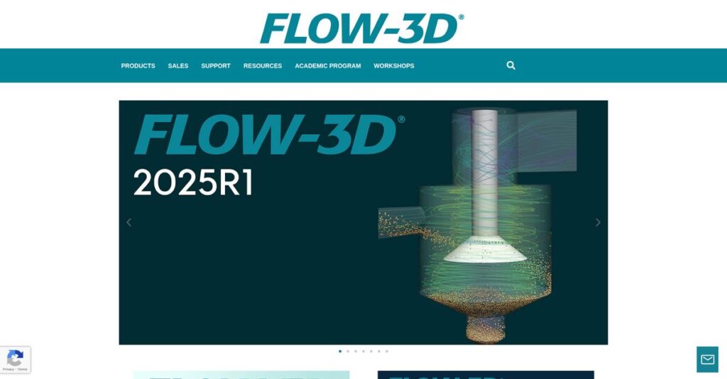 FLOW 3D Homepage