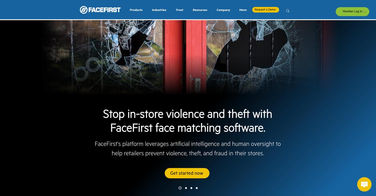 Face First Homepage