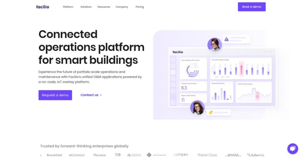 Facilio Homepage