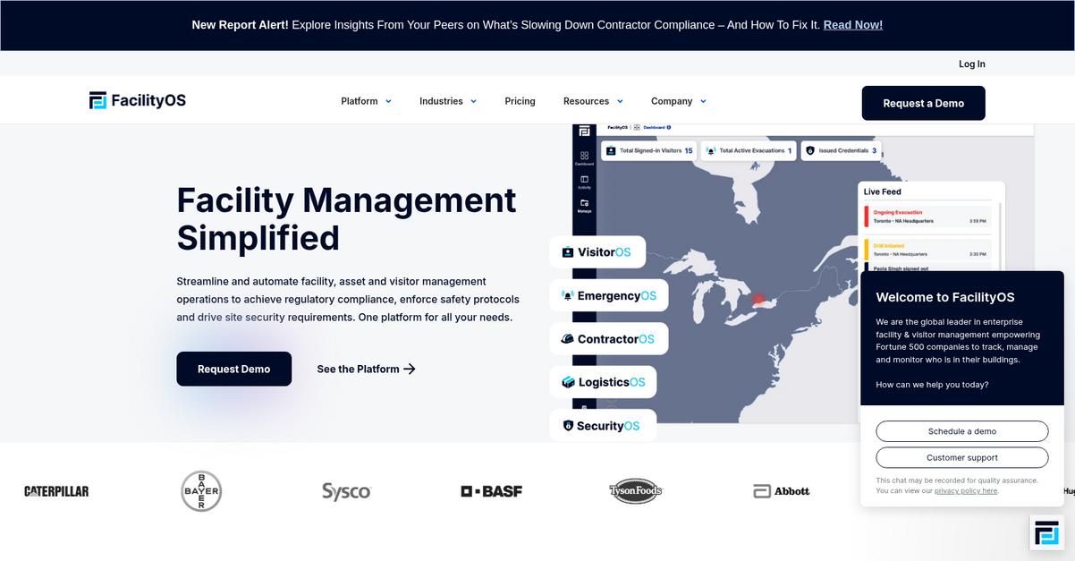Facility Os Homepage
