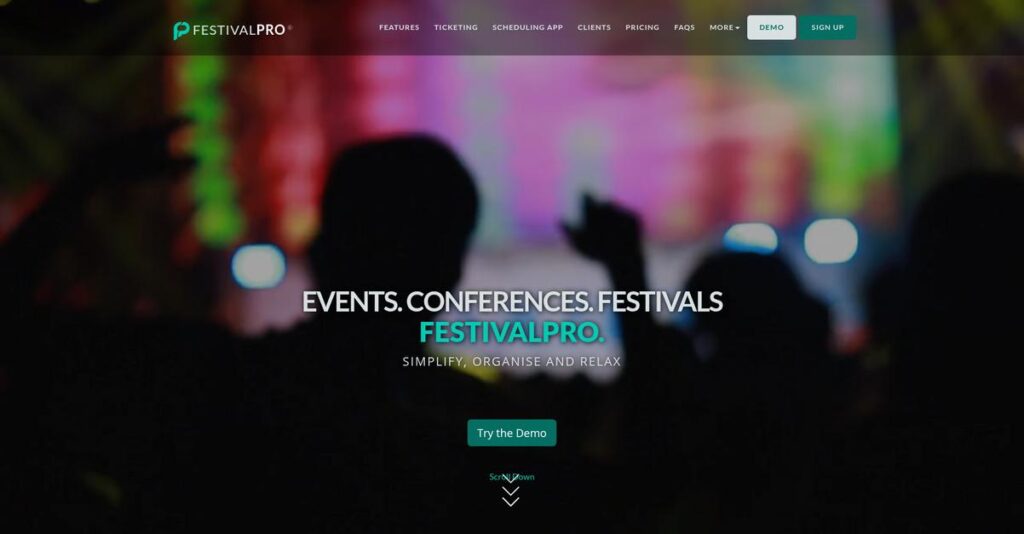 FestivalPro Homepage