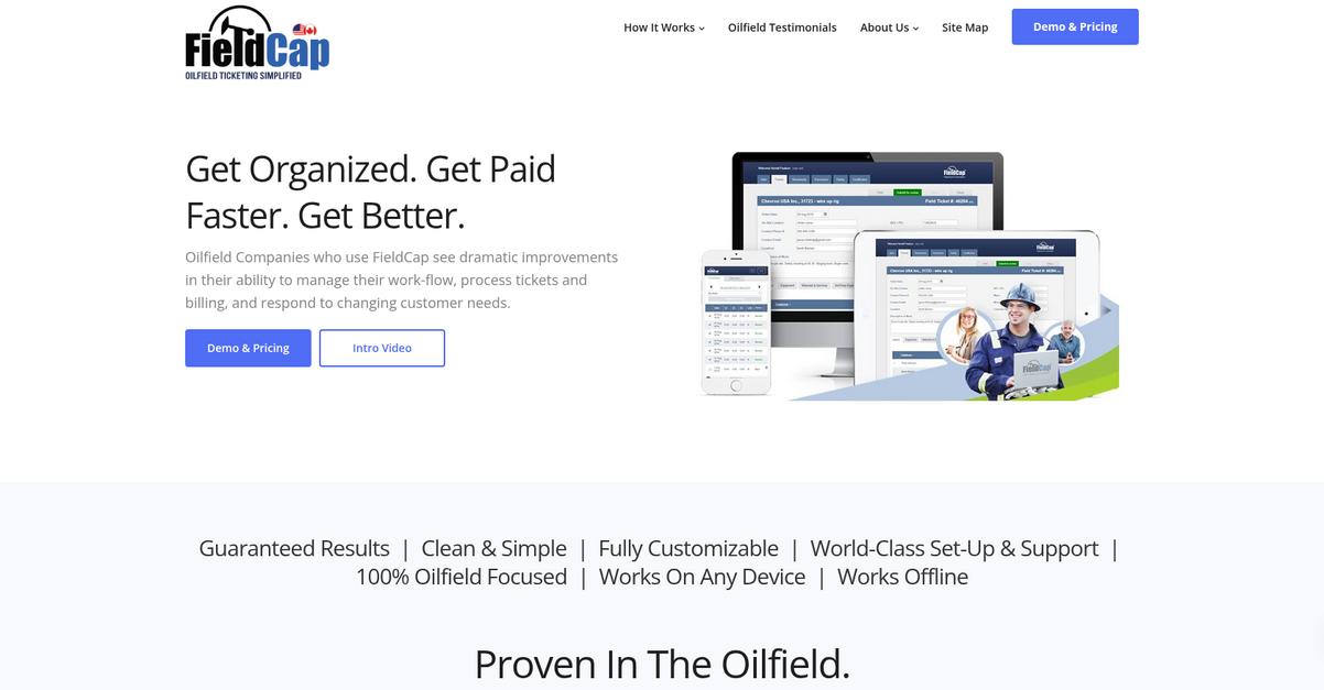 Field Cap Homepage