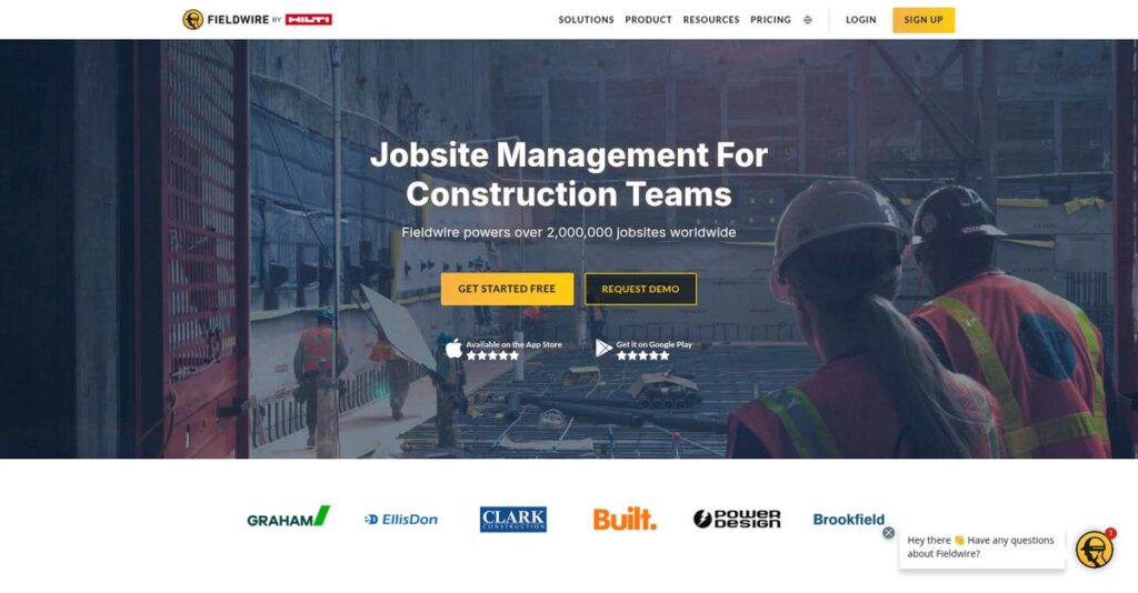 Fieldwire Homepage