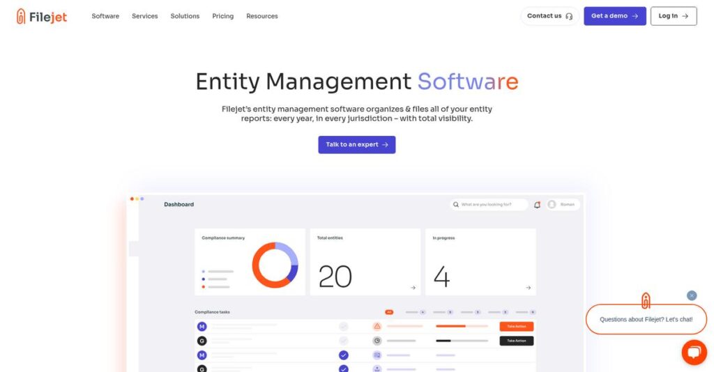 Filejet Homepage